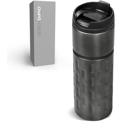Serendipio Binary Double - Wall Tumbler - 450ml Insulated Design - Brand your company Logo! Get a quote - Promo Lingo