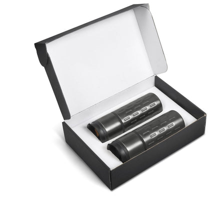 Serendipio Binary One Drinkware Gift Set in Elegant Box - Brand your company Logo! Get a quote - Promo Lingo