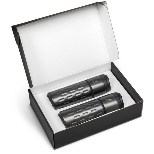 Serendipio Binary One Drinkware Gift Set in Elegant Box - Brand your company Logo! Get a quote - Promo Lingo