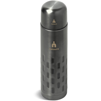 Serendipio Binary Stainless Steel Vacuum Flask - 500ml Design - Brand your company Logo! Get a quote - Promo Lingo
