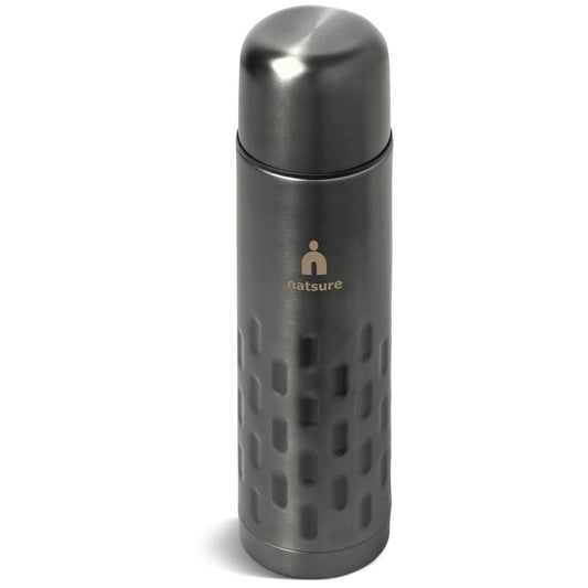 Serendipio Binary Stainless Steel Vacuum Flask - 500ml Design - Brand your company Logo! Get a quote - Promo Lingo