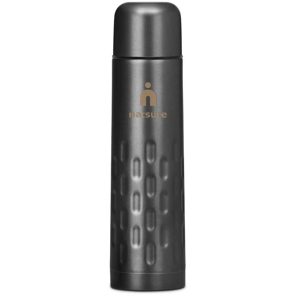 Serendipio Binary Stainless Steel Vacuum Flask - 500ml Design - Brand your company Logo! Get a quote - Promo Lingo