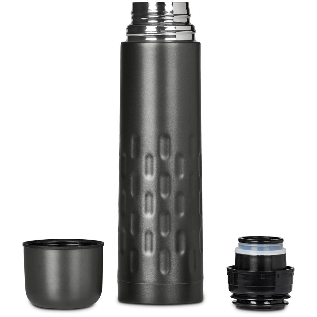 Serendipio Binary Stainless Steel Vacuum Flask - 500ml Design - Brand your company Logo! Get a quote - Promo Lingo