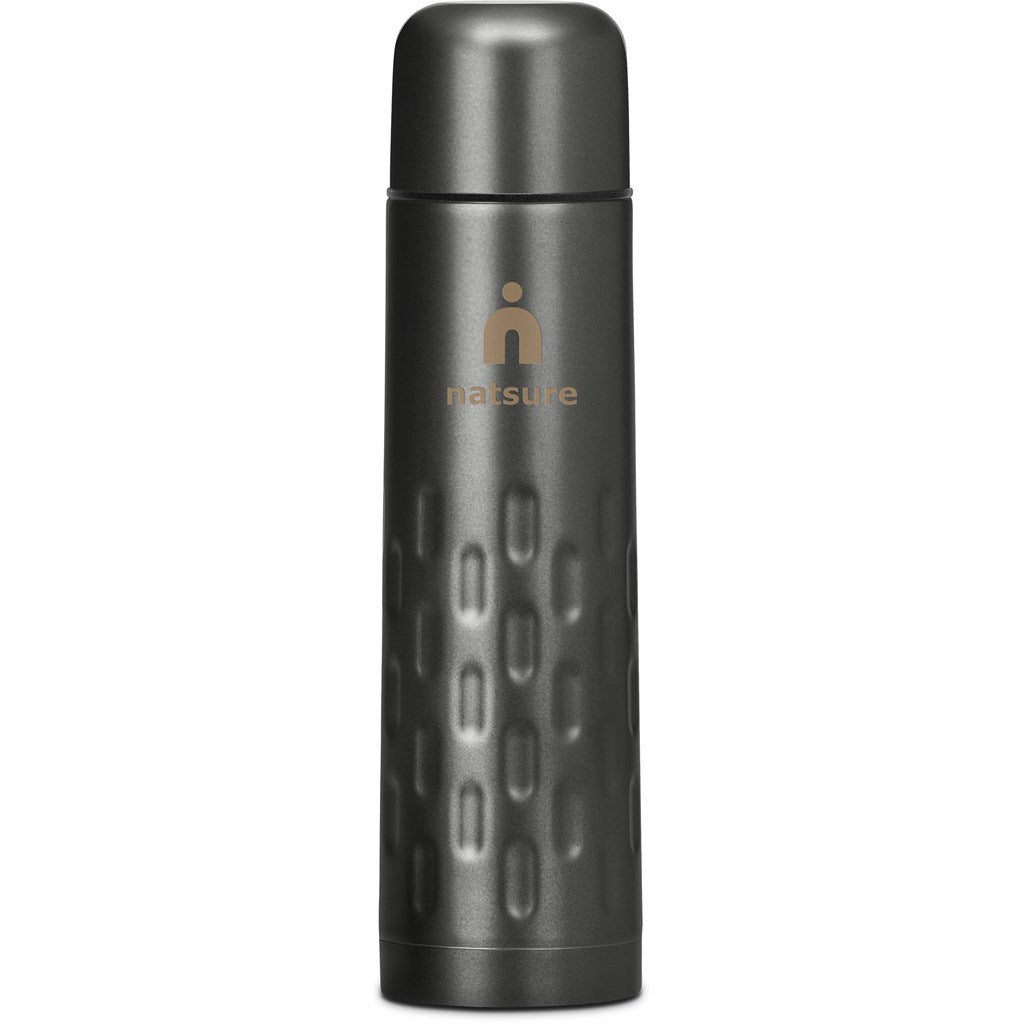 Serendipio Binary Stainless Steel Vacuum Flask - 500ml Design - Brand your company Logo! Get a quote - Promo Lingo