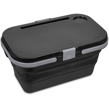 Serendipio Brannigan Collapsible Picnic Basket with Mini Table - Brand your company Logo! Get a quote - Promo Lingo