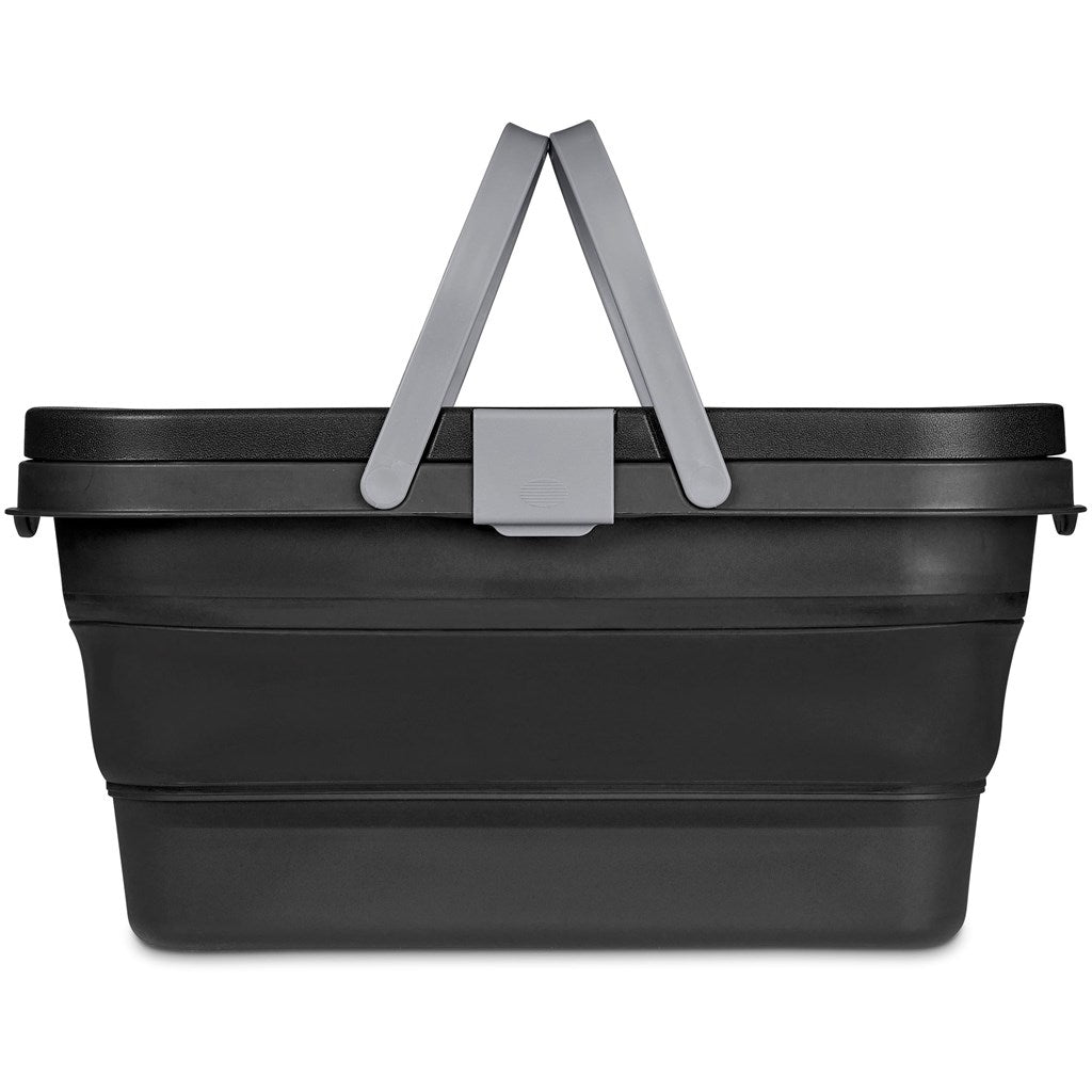 Serendipio Brannigan Collapsible Picnic Basket with Mini Table - Brand your company Logo! Get a quote - Promo Lingo