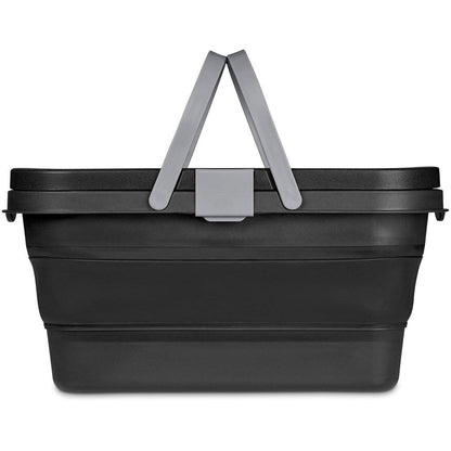 Serendipio Brannigan Collapsible Picnic Basket with Mini Table - Brand your company Logo! Get a quote - Promo Lingo