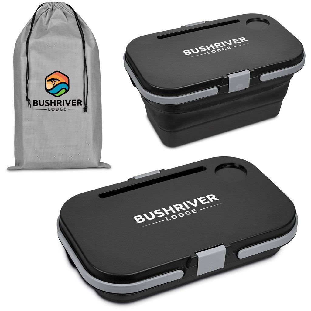 Serendipio Brannigan Collapsible Picnic Basket with Mini Table - Brand your company Logo! Get a quote - Promo Lingo