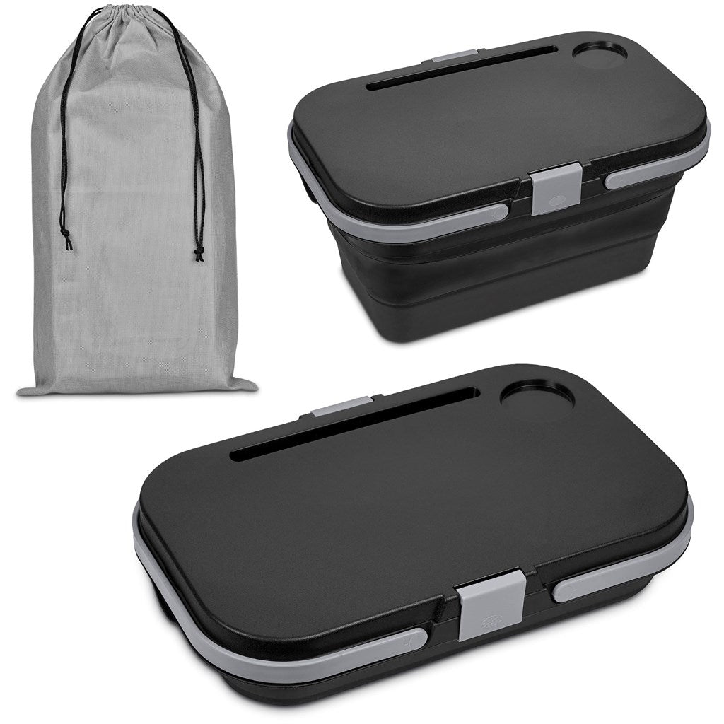 Serendipio Brannigan Collapsible Picnic Basket with Mini Table - Brand your company Logo! Get a quote - Promo Lingo
