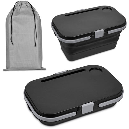 Serendipio Brannigan Collapsible Picnic Basket with Mini Table - Brand your company Logo! Get a quote - Promo Lingo