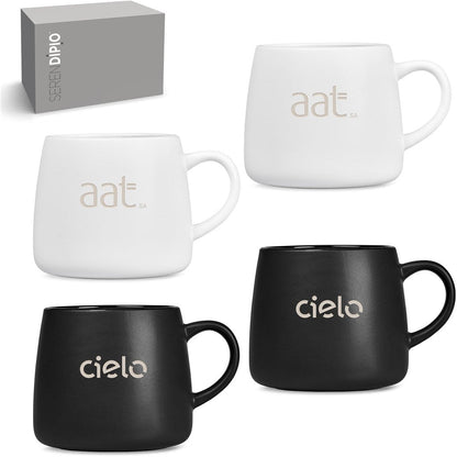 Serendipio Camden Duo Set - Elegant Matte Mugs - Brand your company Logo! Get a quote - Promo Lingo