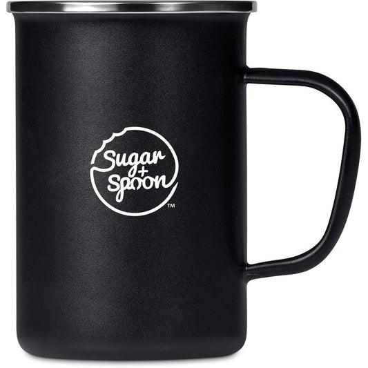 Serendipio Canyon Enamel Coffee Mug – 600ml for Adventure - Brand your company Logo! Get a quote - Promo Lingo
