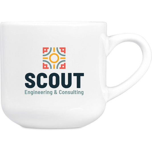Serendipio Chafford Sublimation Ceramic Coffee Mug - 400ml Delight - Brand your company Logo! Get a quote - Promo Lingo