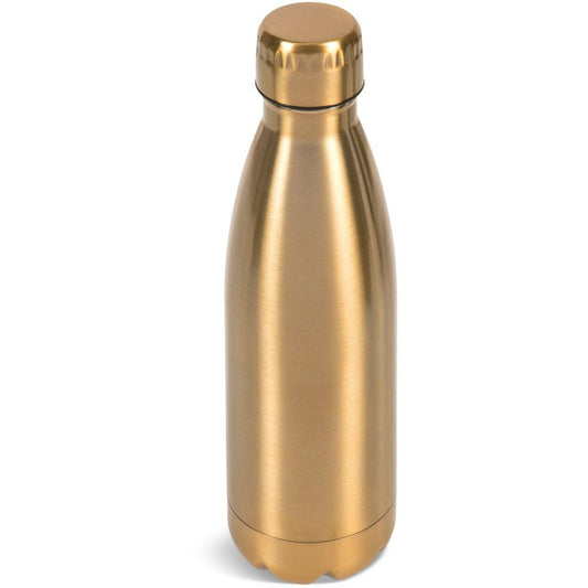 Serendipio Discovery 500ml Gold Stainless Steel Water Bottle - Brand your company Logo! Get a quote - Promo Lingo