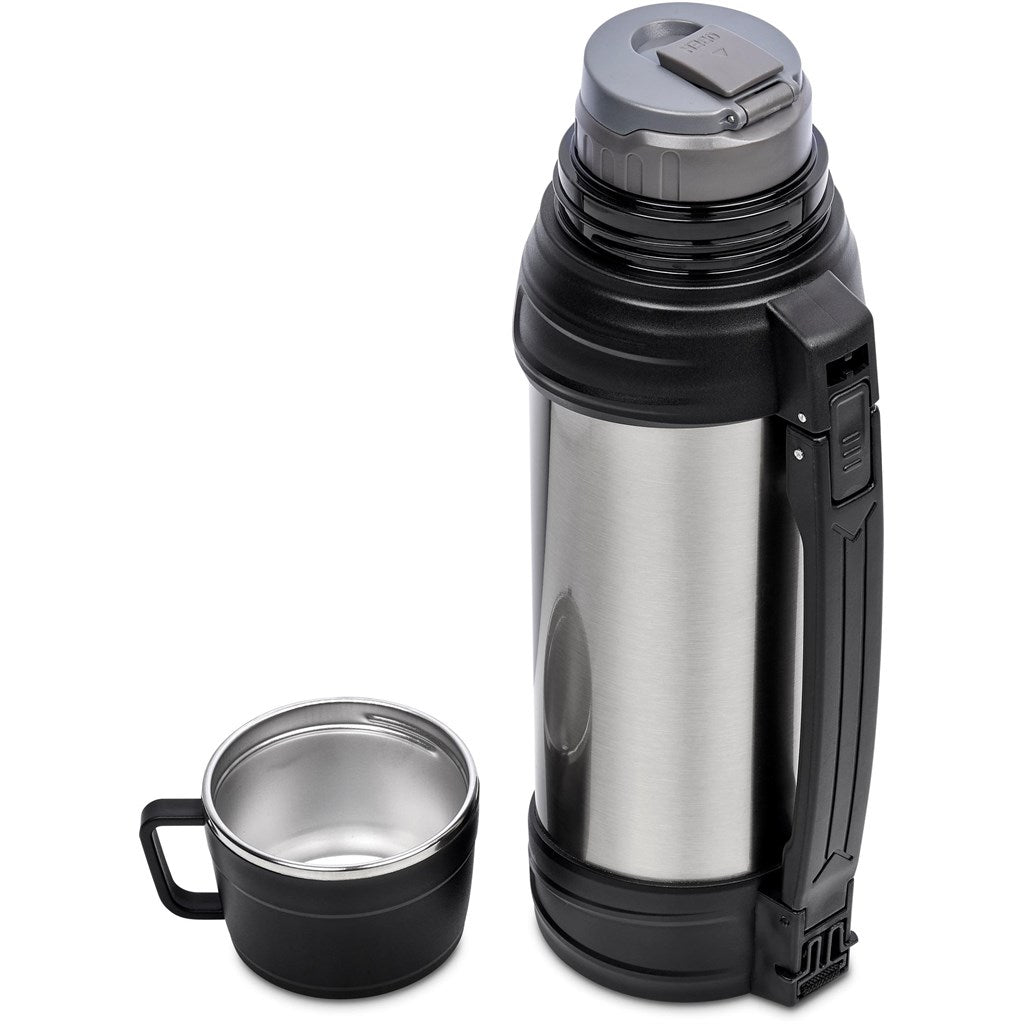 Serendipio Highlander Vacuum Flask – 1.2 Litre - S Adventure Ready - Brand your company Logo! Get a quote - Promo Lingo