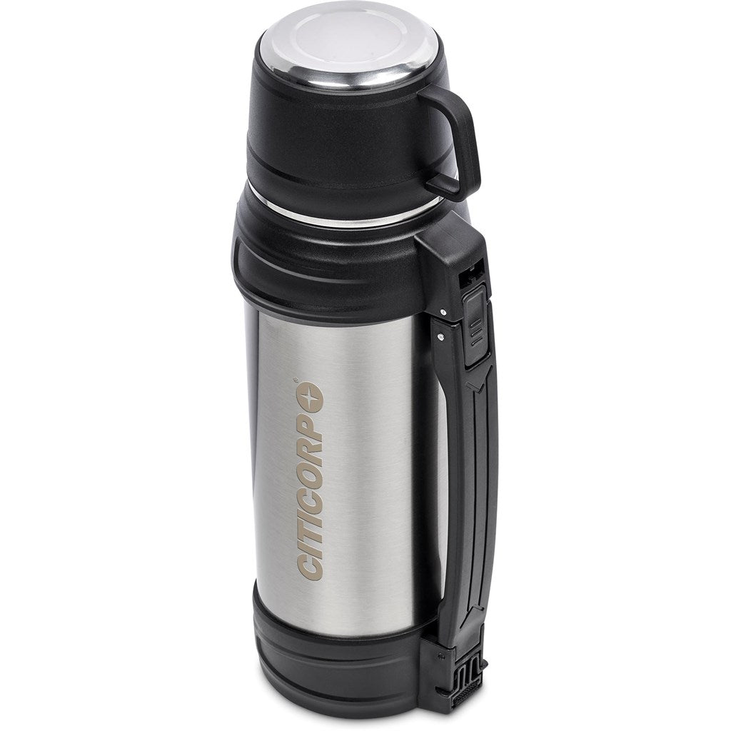 Serendipio Highlander Vacuum Flask – 1.2 Litre - S Adventure Ready - Brand your company Logo! Get a quote - Promo Lingo