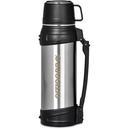 Serendipio Highlander Vacuum Flask – 1.2 Litre - S Adventure Ready - Brand your company Logo! Get a quote - Promo Lingo