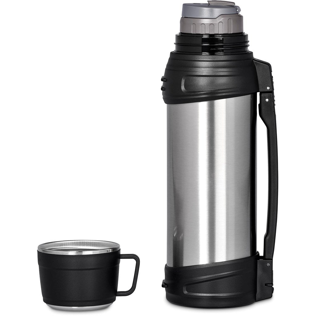 Serendipio Highlander Vacuum Flask – 1.2 Litre - S Adventure Ready - Brand your company Logo! Get a quote - Promo Lingo