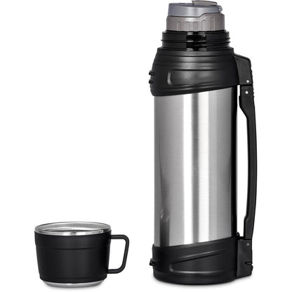Serendipio Highlander Vacuum Flask – 1.2 Litre - S Adventure Ready - Brand your company Logo! Get a quote - Promo Lingo