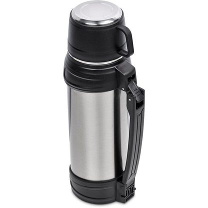 Serendipio Highlander Vacuum Flask – 1.2 Litre - S Adventure Ready - Brand your company Logo! Get a quote - Promo Lingo