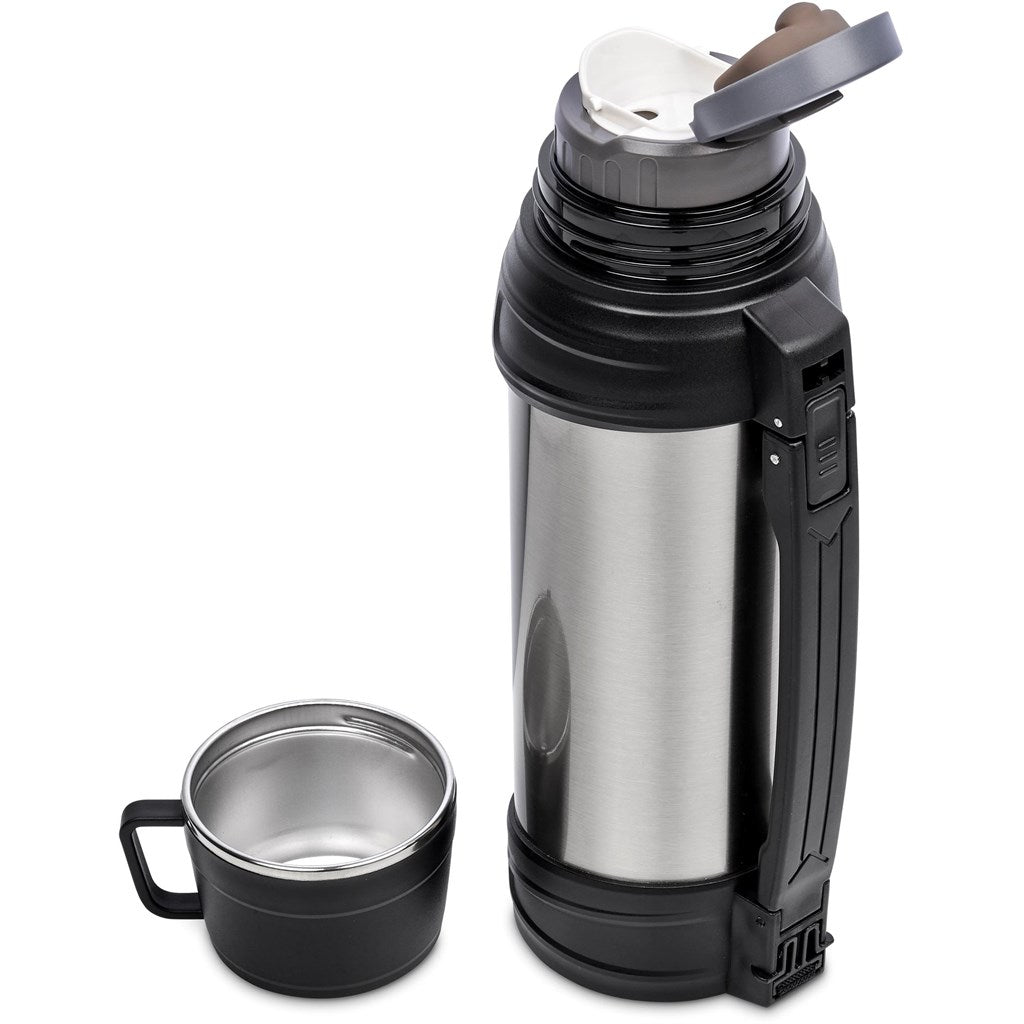 Serendipio Highlander Vacuum Flask – 1.2 Litre - S Adventure Ready - Brand your company Logo! Get a quote - Promo Lingo