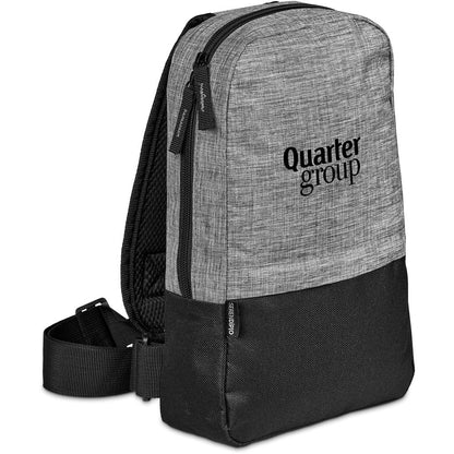 Serendipio Lifestyle Crossbody Sling Bag with USB Charging - Brand your company Logo! Get a quote - Promo Lingo