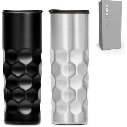Serendipio Meteor Double - Wall Tumbler - 450ml Stylish Insulation - Brand your company Logo! Get a quote - Promo Lingo