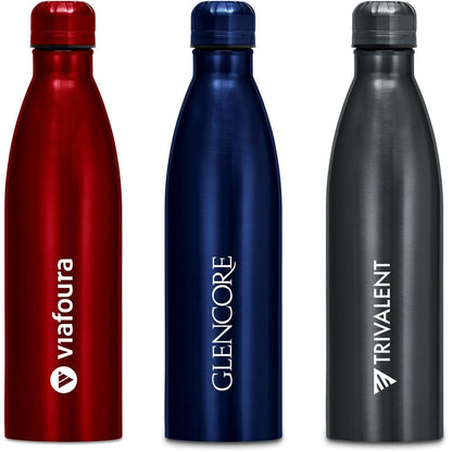 Serendipio Miranda Stainless Steel Water Bottle – 1 Litre - Brand your company Logo! Get a quote - Promo Lingo