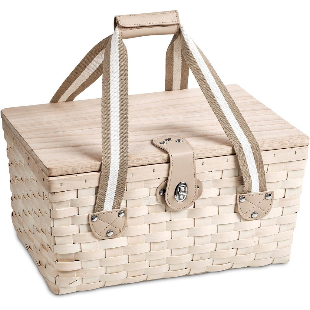 Serendipio Montega 2 - Person Picnic Basket - Brand your company Logo! Get a quote - Promo Lingo