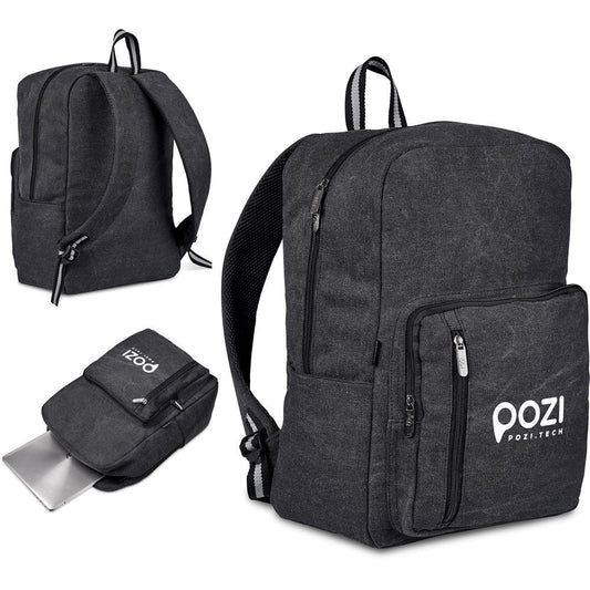Serendipio Northbridge Canvas Laptop Backpack for Travel Ease - Brand your company Logo! Get a quote - Promo Lingo