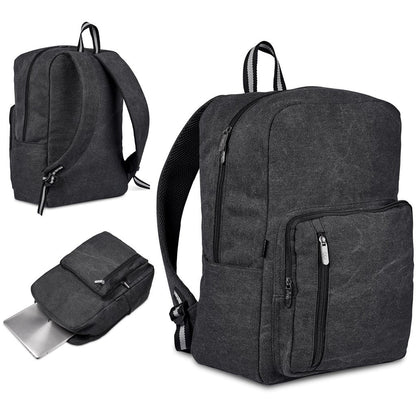 Serendipio Northbridge Canvas Laptop Backpack for Travel Ease - Brand your company Logo! Get a quote - Promo Lingo