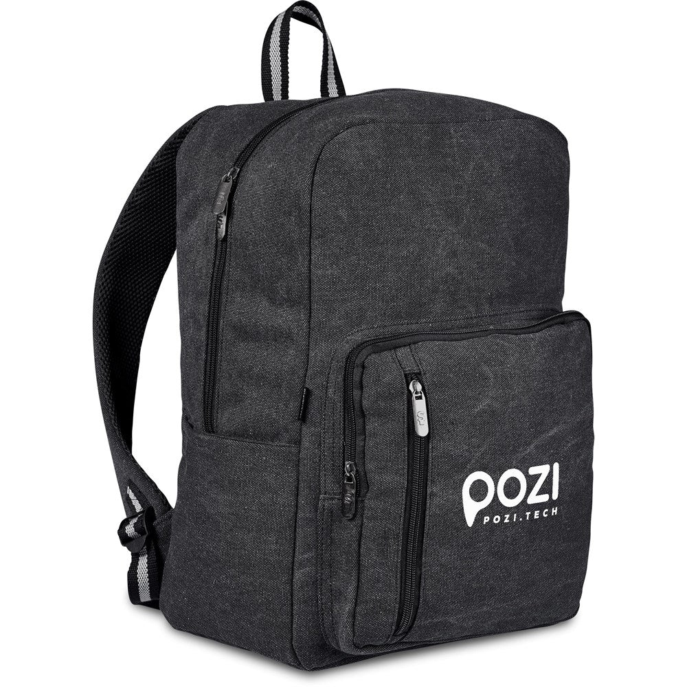 Serendipio Northbridge Canvas Laptop Backpack for Travel Ease - Brand your company Logo! Get a quote - Promo Lingo