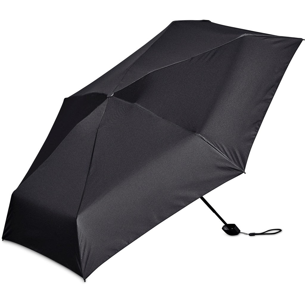 Serendipio Salem Recycled PET Compact Umbrella with EVA Pouch - Brand your company Logo! Get a quote - Promo Lingo