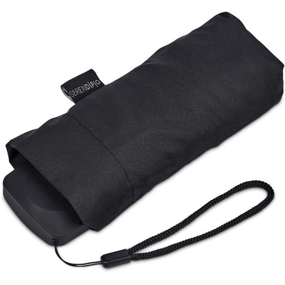 Serendipio Salem Recycled PET Compact Umbrella with EVA Pouch - Brand your company Logo! Get a quote - Promo Lingo