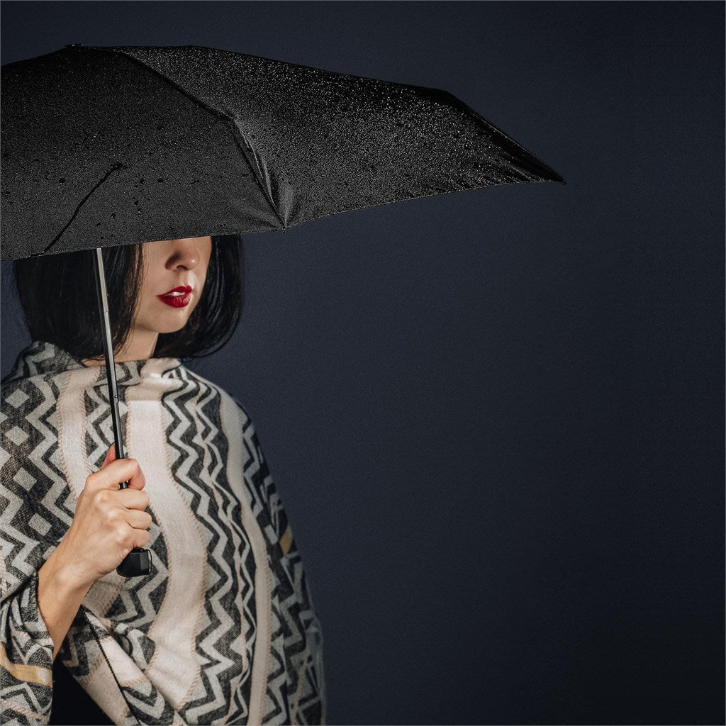 Serendipio Salem Recycled PET Compact Umbrella with EVA Pouch - Brand your company Logo! Get a quote - Promo Lingo