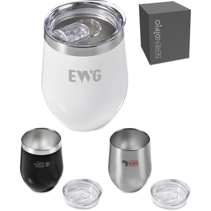 Serendipio Sheridan Stainless Steel Vacuum Tumbler - 300ml Travel Companion - Brand your company Logo! Get a quote - Promo Lingo