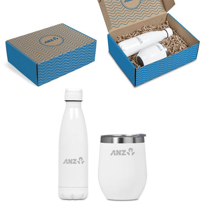 Serendipio Sherinova Drinkware Gift Set for Every Occasion - Brand your company Logo! Get a quote - Promo Lingo