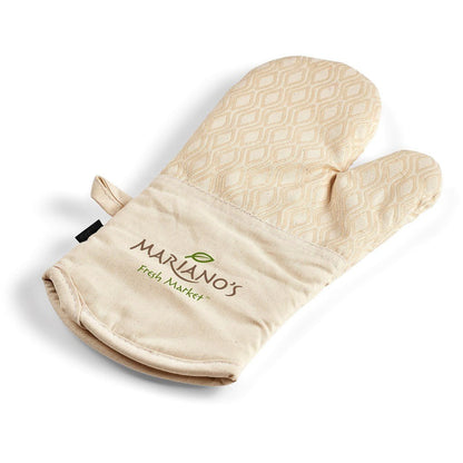 Serendipio Tanoreen Oven Glove (Single) - Natural Cotton Comfort - Brand your company Logo! Get a quote - Promo Lingo