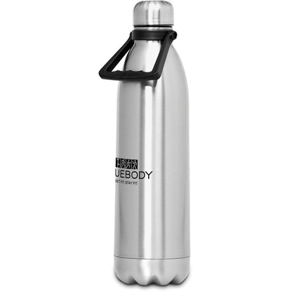 Serendipio Titan Stainless Steel Vacuum Water Bottle - 1.8 Litre, Durable & Portable - Brand your company Logo! Get a quote - Promo Lingo