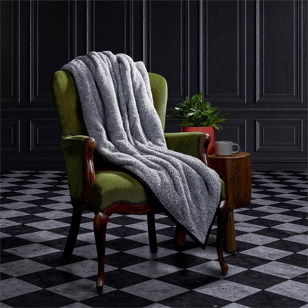 Serendipio Tranquil Sherpa Fleece Blanket for Ultimate Comfort - Brand your company Logo! Get a quote - Promo Lingo