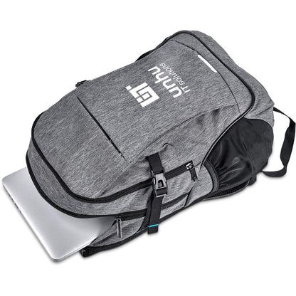Serendipio Urban Ultra Laptop Backpack with USB Charging Port - Brand your company Logo! Get a quote - Promo Lingo