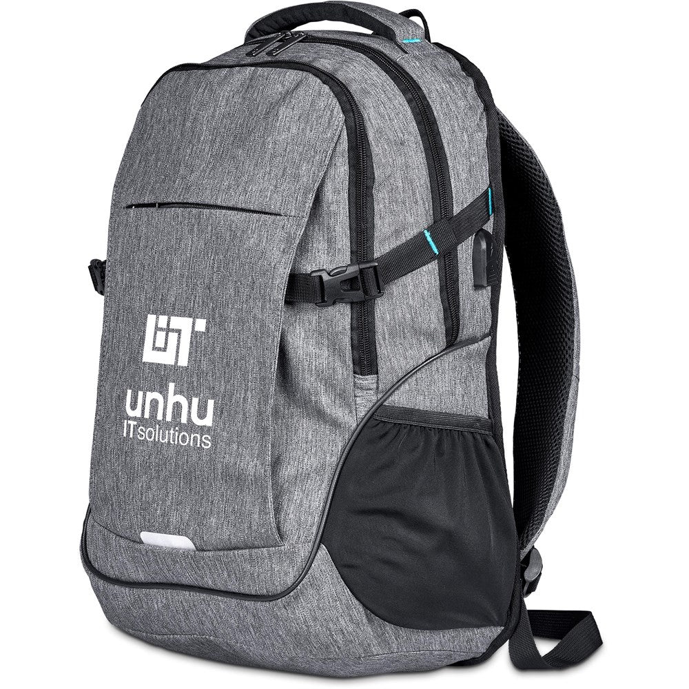Serendipio Urban Ultra Laptop Backpack with USB Charging Port - Brand your company Logo! Get a quote - Promo Lingo