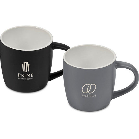 Serendipio Victoria Ceramic Coffee Mug - 280ml Elegance - Brand your company Logo! Get a quote - Promo Lingo