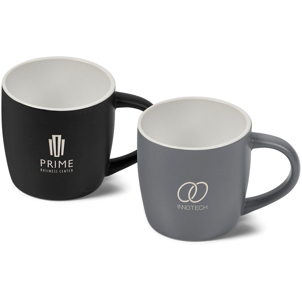 Serendipio Victoria Ceramic Coffee Mug - 280ml Elegance - Brand your company Logo! Get a quote - Promo Lingo