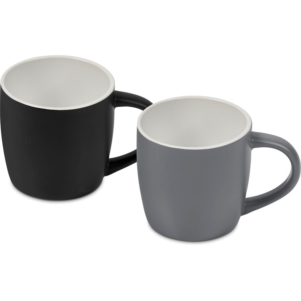 Serendipio Victoria Ceramic Coffee Mug - 280ml Elegance - Brand your company Logo! Get a quote - Promo Lingo