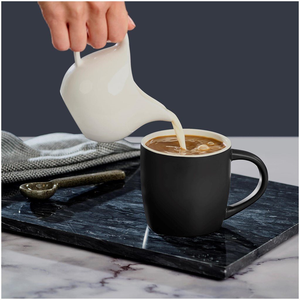 Serendipio Victoria Ceramic Coffee Mug - 280ml Elegance - Brand your company Logo! Get a quote - Promo Lingo