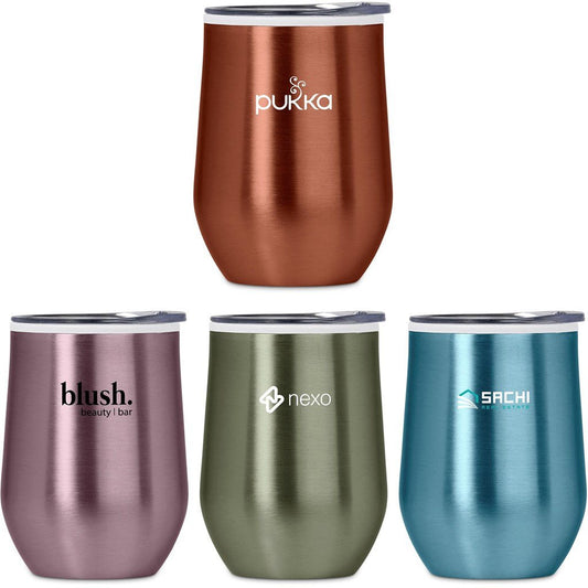 Serendipio Vogue Madison Double - Wall Tumbler 350ml Stylish Drinkware - Brand your company Logo! Get a quote - Promo Lingo