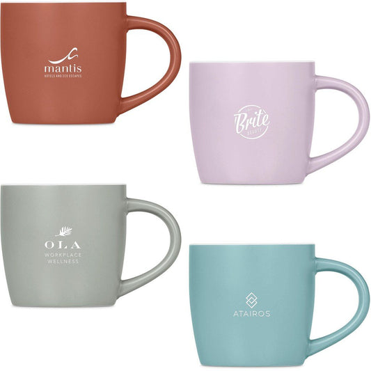 Serendipio Vogue Victoria Ceramic Coffee Mug - 280ml Elegance - Brand your company Logo! Get a quote - Promo Lingo