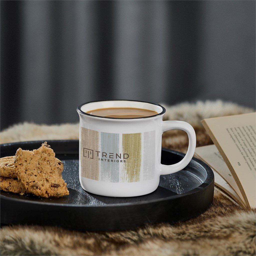 Serendipio York Ceramic Sublimation Coffee Mug - 280ml Customizable - Brand your company Logo! Get a quote - Promo Lingo