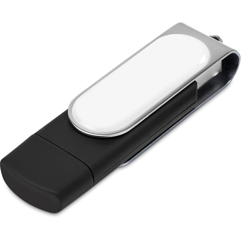 Shuffle Dome Flash Drive – 32GB - Brand your company Logo! Get a quote - Promo Lingo